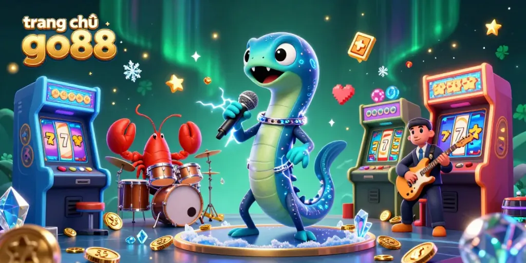 Engage with the vibrant world of trang chủ go88 in this dynamic casino-themed illustration.