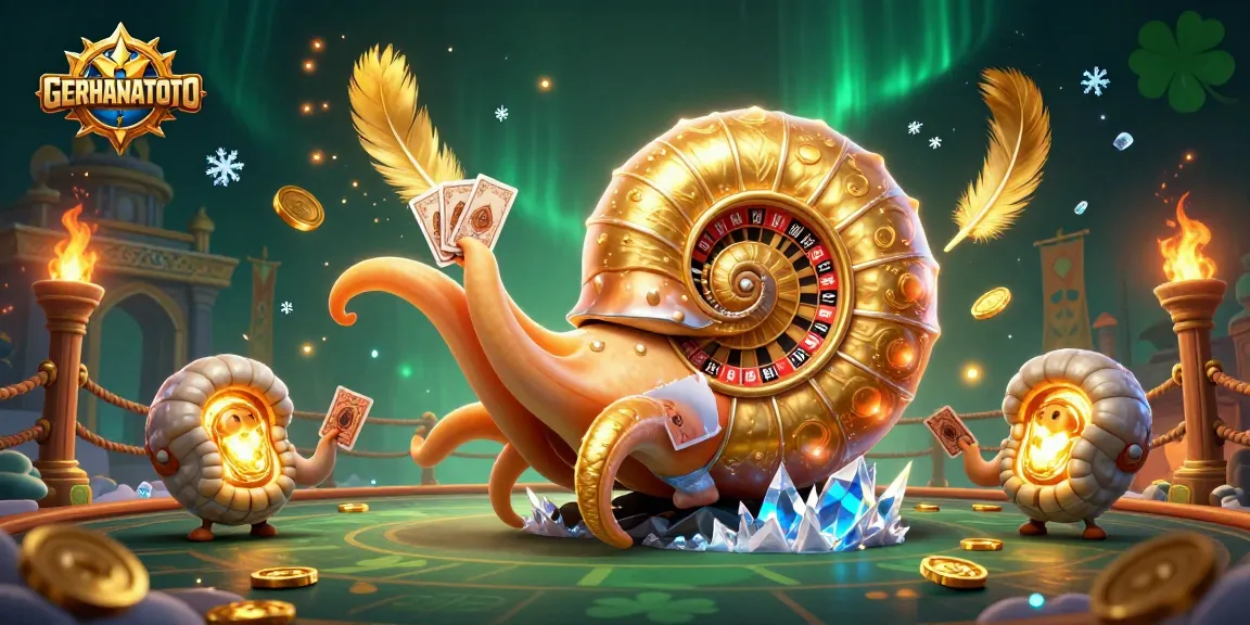 GERHANATOTO menghadirkan pengalaman permainan mendebarkan dengan nautilus dan kartu di arena kasino.