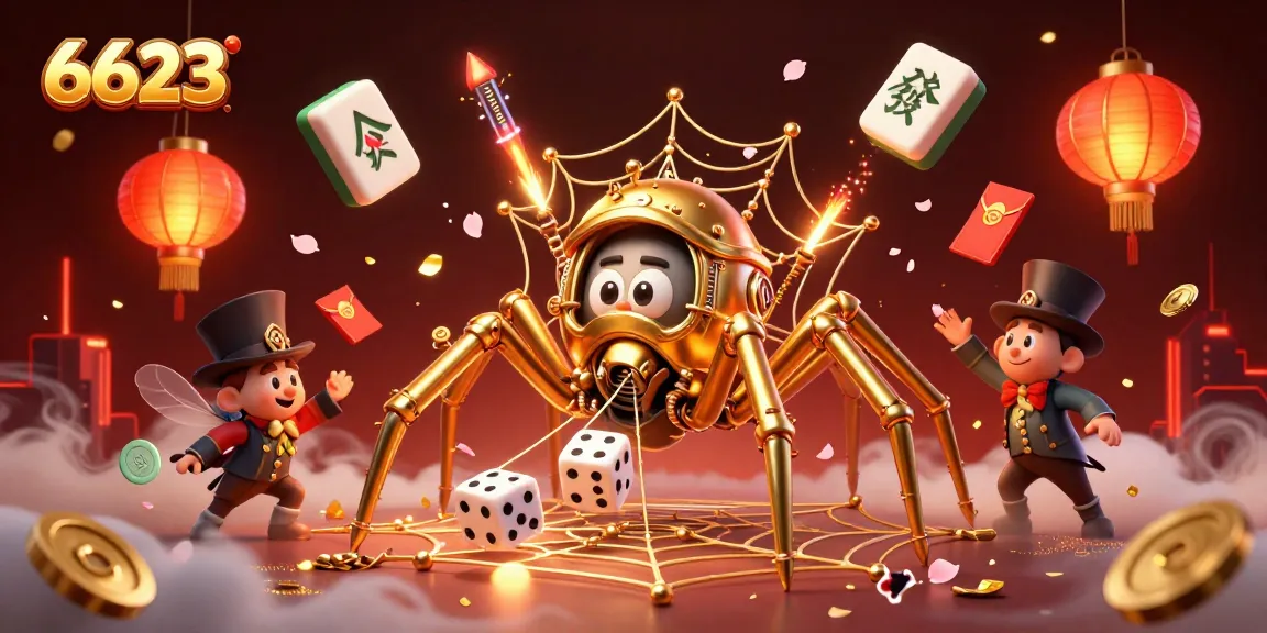 Experience high-stakes gaming with 6623's exciting visuals of steampunk elements and card games.