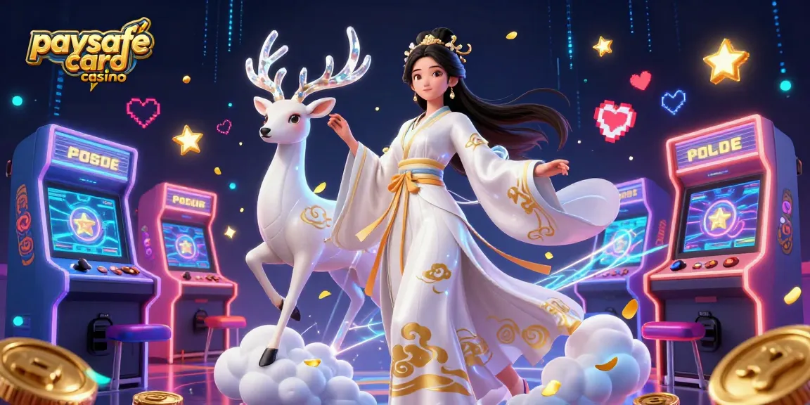 Gewinnen Sie groß im Paysafe Card Casino mit lebhaften Arcade-Elementen und atemberaubenden Visuals.