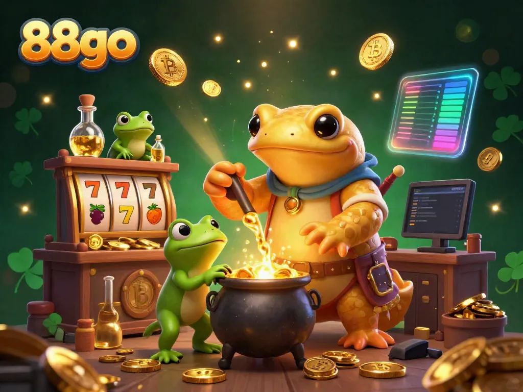 Experience thrilling gaming at 88go with golden salamander alchemists and captivating casino elements.