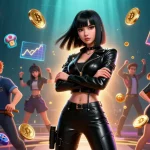 Experience the excitement of FUN88 through this vibrant casino-themed illustration.