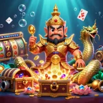 Engage in thrilling play with Jun88's vibrant slot games amidst a dynamic casino scene.