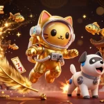 Engage in thrilling gambling with DA88MOVIE, featuring vibrant 3D animated characters and slot elements.