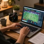 Engaging online sports betting action on 9betgame with strategic betting interface visible on screen