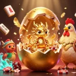 Experience excitement at Haywin with the golden dragon and poker chips in a vibrant casino scene.