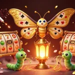 Experience the thrill of vip66 with vibrant casino scenes featuring an atlas moth and 3D game elements.