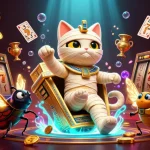 Engage with dabet993's captivating online slots featuring an Egyptian mummy cat and exciting bonus games!