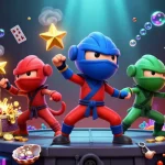 Experience exciting action with link xem bóng đá trực tiếp as chameleon ninjas perform martial arts.