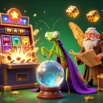 Engage with exciting gaming moments on 789betai featuring a whimsical gambling scene filled with fortunes and jackpots.