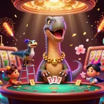 Engage with thrilling gameplay at tải sun win, showcasing an exciting animated casino scene.