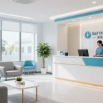 Hair transplant Turkey consultations in a modern healthcare clinic.