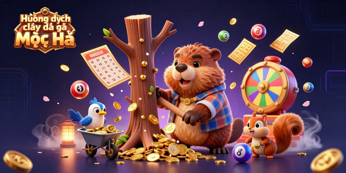 Experience thrilling moments with Hướng dẫn chơi đá gà Mộc Hóa as vibrant coins and fun characters engage in a gamified environment.