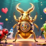 Experience vibrant gameplay at sunwint1 top with a dynamic casino illustration showcasing colorful gaming elements.
