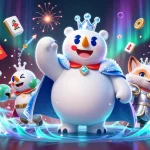 Win big at ev88 with thrilling casino games featuring colorful 3D characters and vibrant decorations.