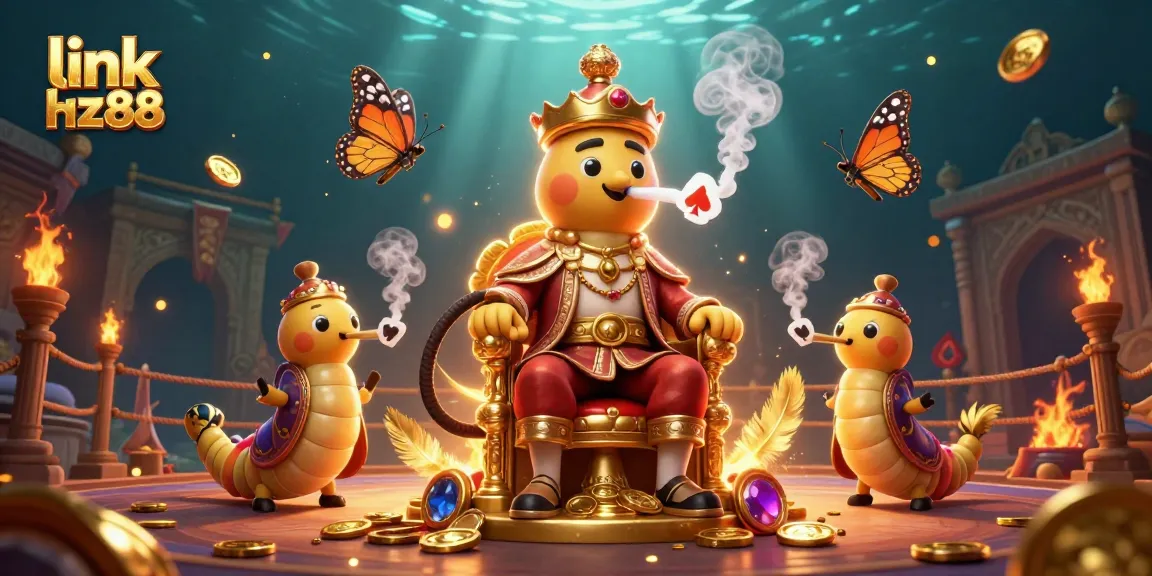 Engage in thrilling gameplay with the link Hz88, experiencing vibrant casino scenes with unique characters.